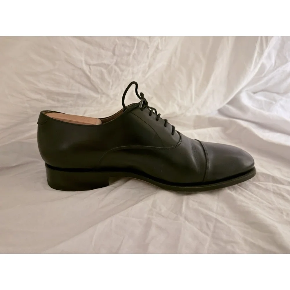 Meermin - Black Cap Toe Oxford Dress Shoes - US 9 (UK 8) - 101534